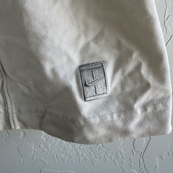 RARE VINTAGE Y2K Nike Alpha Project White Tennis Skirt Mini 5-Dot Logo S - Picture 4 of 11